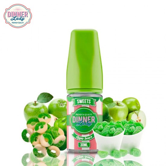 DİNNER LADY SALT LİKİT APPLE SOURS DİNNER LADY SALT LİKİT APPLE SOURS