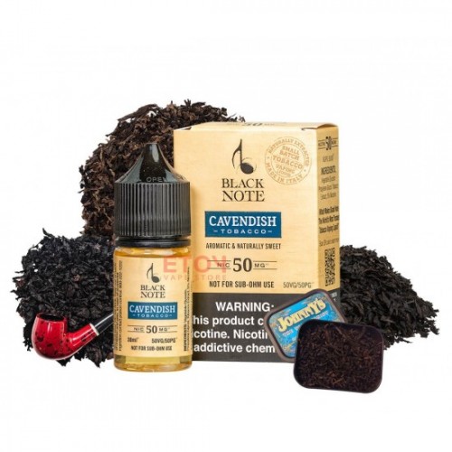 Black Note Cavendish Salt Likit Black Note Cavendish Salt Likit
