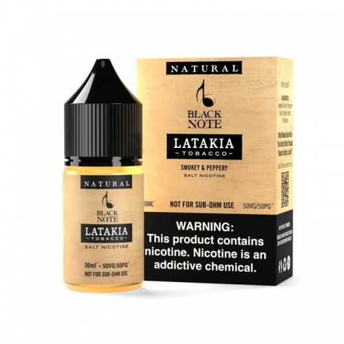 Black Note Latakia Salt Likit Black Note Latakia Salt Likit