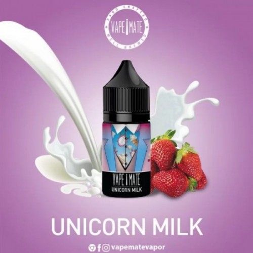 Vape Mate Unicorn Milk Salt Likit Vape Mate Unicorn Milk Salt Likit